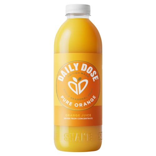 Daily Dose Cold Pressed Orange Juice 900ml