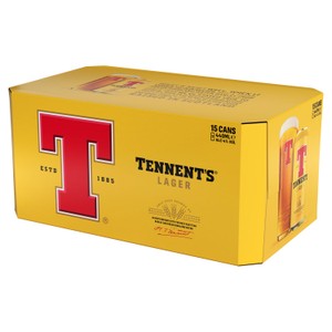Tennent's Lager Beer Cans