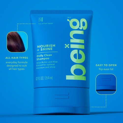 Being Nourish Shine Shampoo  354ml