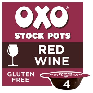 Oxo Stock Pots Red Wine 4 X 20G