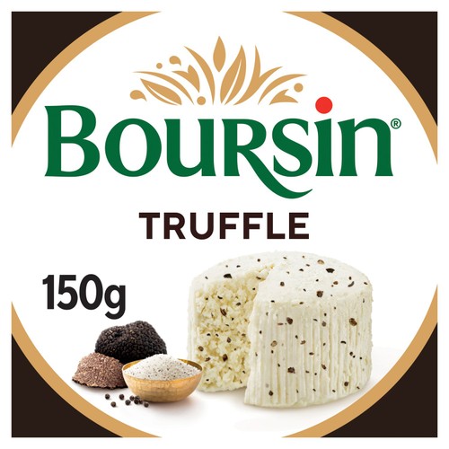 Boursin Truffle Flavoured Soft French Cream Cheese 
