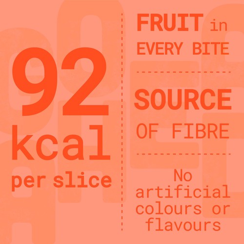 Go Ahead Strawberry Fruit & Oat Bakes 6x35g
