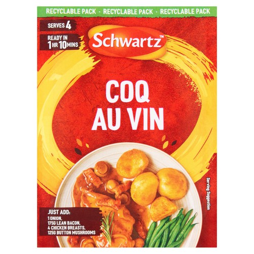 Schwartz Coq Au Vin Recipe Mix