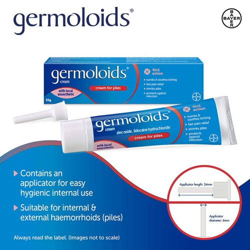 Germoloids Triple Action Cream