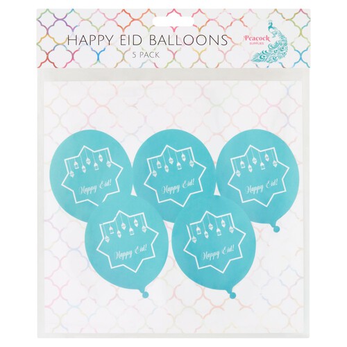 Eid Party Balloons 5Pk