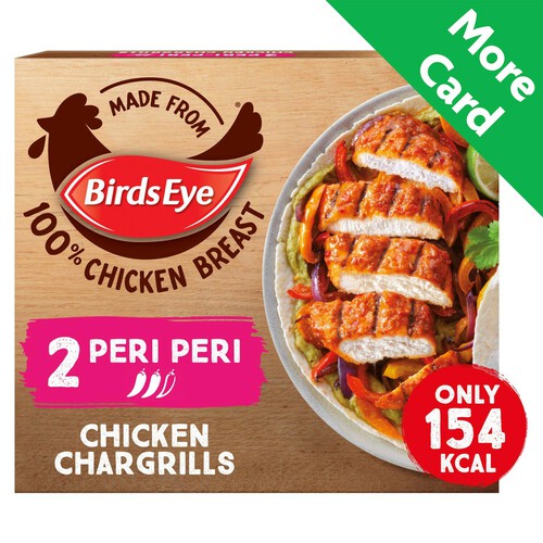 Birds Eye 2 Peri Peri Chicken Chargrills