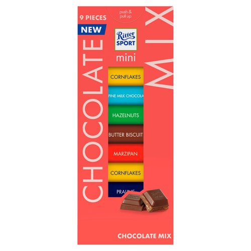 Ritter Sport Mini Tower Chocolate Mix