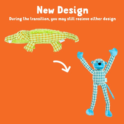 Good Boy Bobble Croc Soft Dog Toy