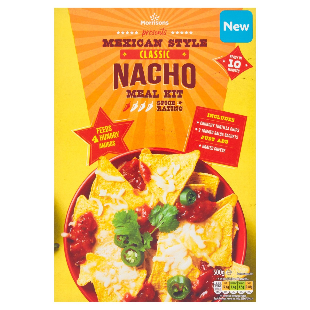 Morrisons Nacho Kit 500g Morrisons Online Groceries Offers