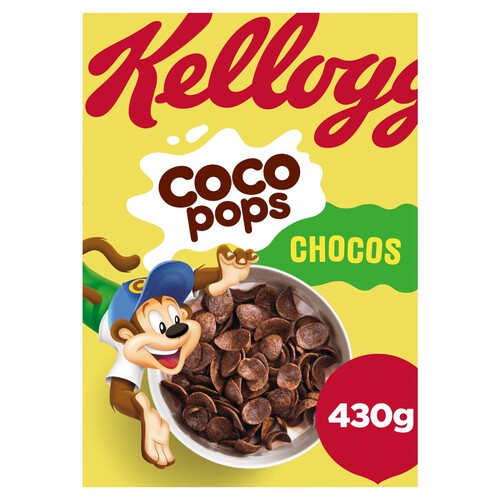 Kellogg's Coco Pops Chocos Chocolate Breakfast Cereal