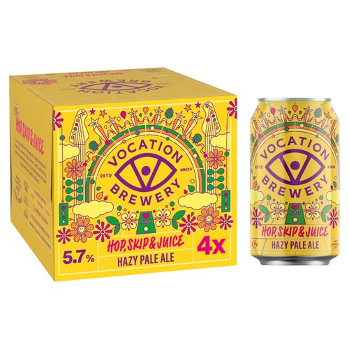 Vocation Hop  Skip & Juice Hazy Pale Ale 4x330ml