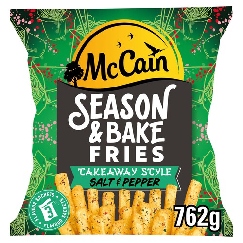 McCain Season & Bake Salt & Pepper Fries