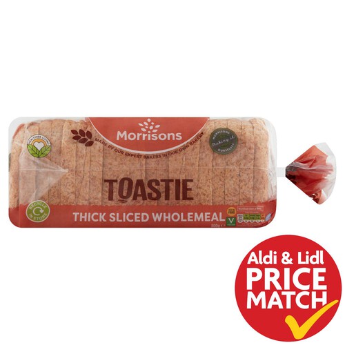 Morrisons Wholemeal Toastie Bread