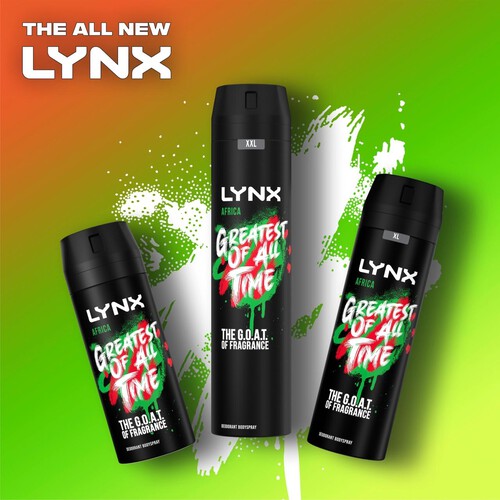 Lynx Africa Body Spray Deodorant