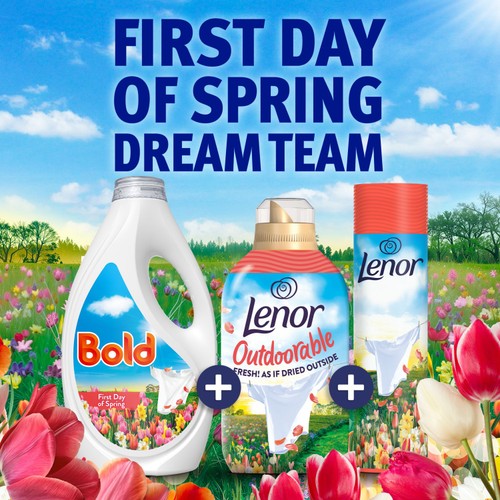 Bold Liquid Detergent First Day Of Spring 63 Washes
