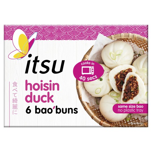 Itsu Hoisin Duck 6 Bao Buns 