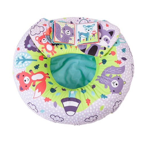 Red Kite Sit Me Up Inflatable Ring Seat With Tray Peppermint Trail