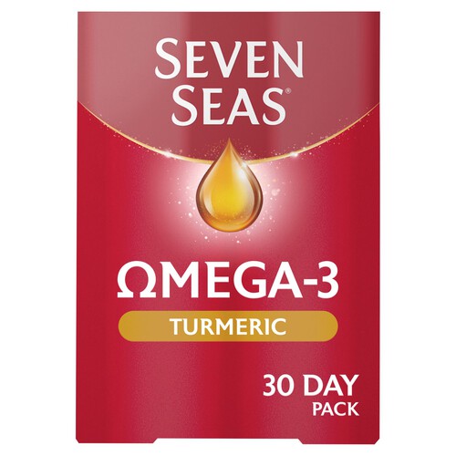 Seven Seas Omega-3 & Turmeric 30 Day Duo Pack