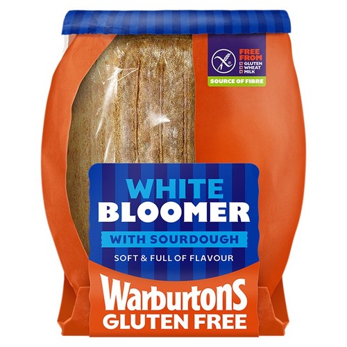 Warburtons Gluten Free Artisan White Sourdough Cob