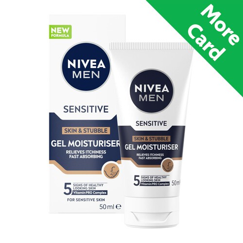 NIVEA MEN Sensitive Skin & Stubble Moisturising Gel 