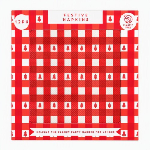 Mad Party Gingham Napkins