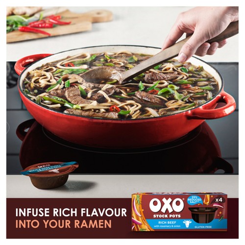 Oxo Stock Pots Rich Beef 4 x 20g