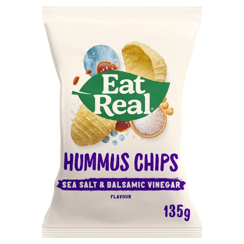 Eat Real Hummus Chips Salt & Vinegar