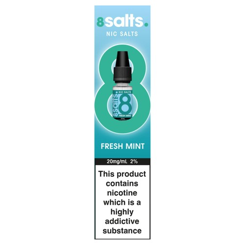 8Salts Nic Salts 20mg Fresh Mint 10ml
