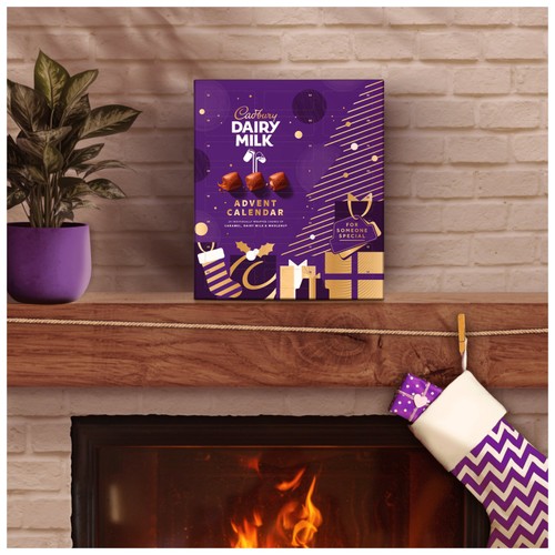 Cadbury Dairy Milk Chocolate Christmas Advent Calendar 258g