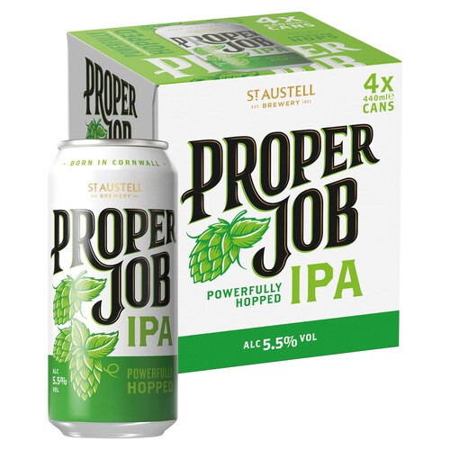 St Austell Brewery Proper Job Cornish Ipa