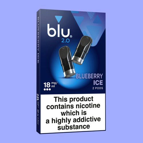 Blu 2.0 Blueberry Ice Vape Pods 18mg/ml