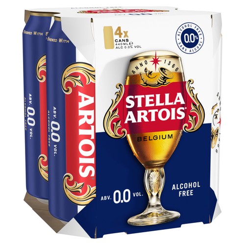 Stella Artois 0% 4X440ML