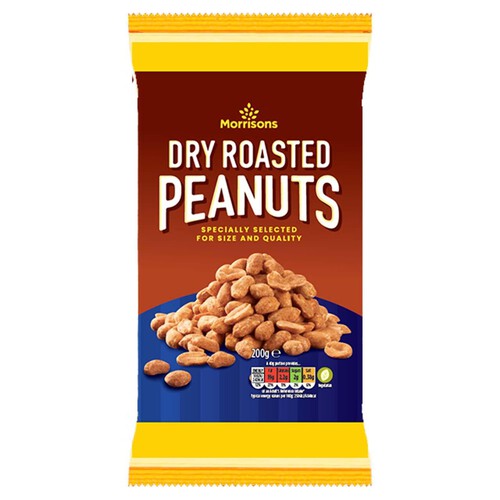 Morrisons Dry Roasted Peanuts 