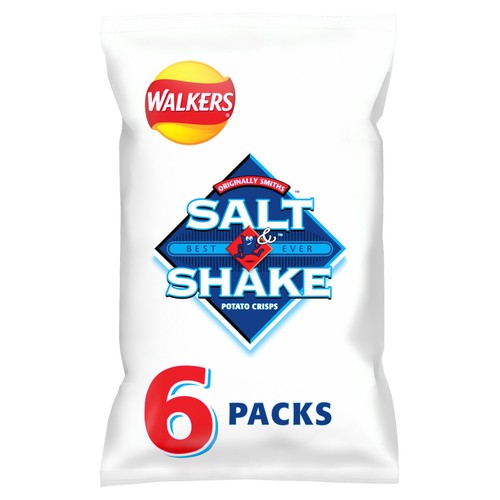 Walkers Salt & Shake Multipack Crisps 