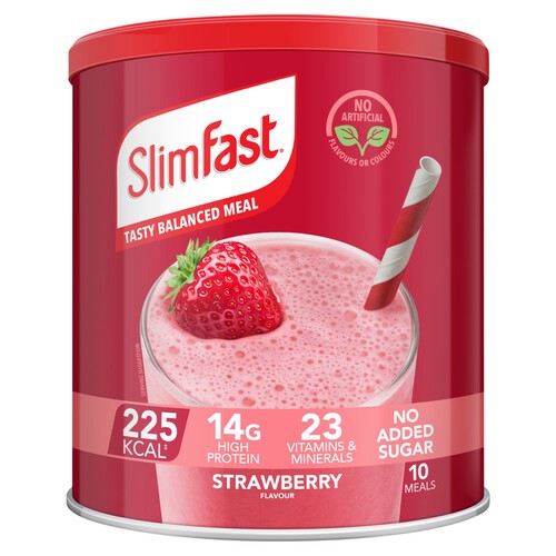 Slimfast Meal Shake Powder Strawberry