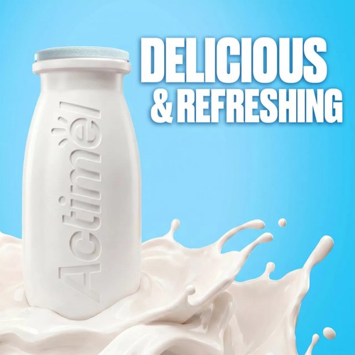 Actimel 0% Fat Original Yogurt Drinks