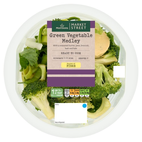 Morrisons Green Vegetable Medley   250g