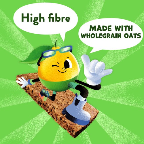 Goodies Lemon & Lime Oat Bars Kids Snacks Multipack 6x23g