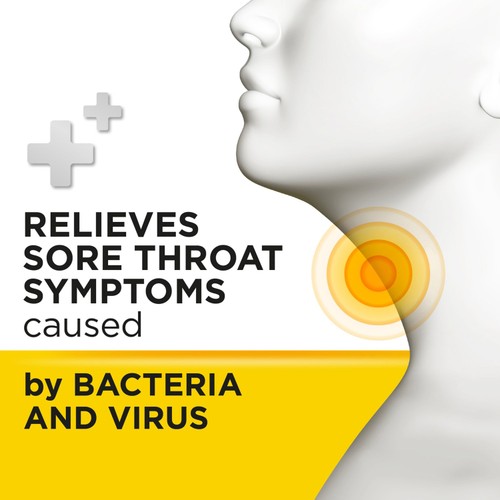 Strepsils Honey & Lemon for Sore Throat Lozenges
