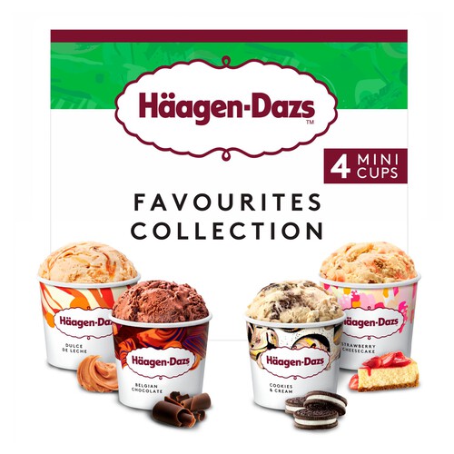 Haagen-Dazs Favourites Mini Cups Ice Cream