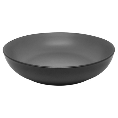 Nutmeg Home Grey Two Tone Stoneware Pasta Bowl