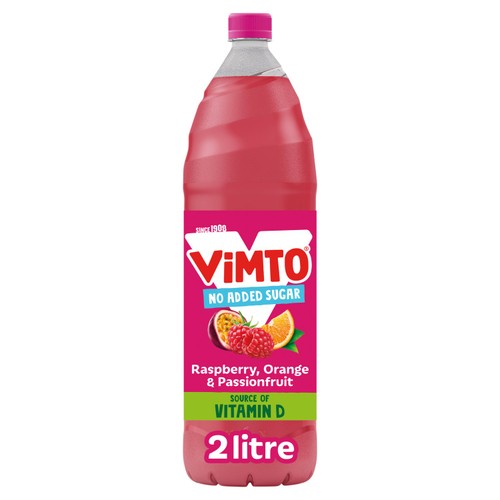 Vimto Raspberry, Orange & Passion Fruit Squash 