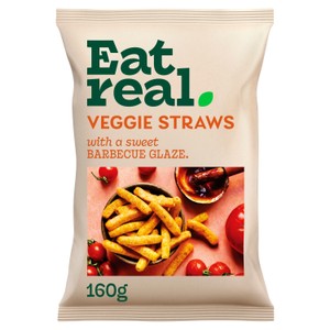 Eat Real Veggie Straws With Sweet Barbecue Glaze 110g