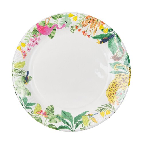 Nutmeg Home Jungle Menagerie Plates 23Cm 