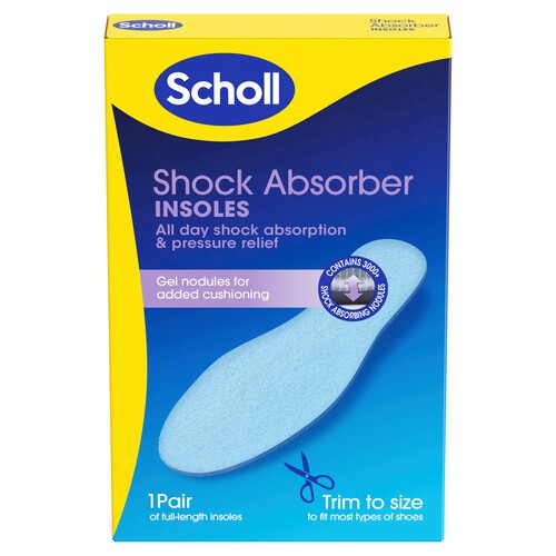 Scholl Shock Reducer Everyday Insoles One Pair