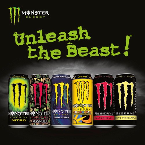 Monster Full Throttle Zero   4 x 500ml
