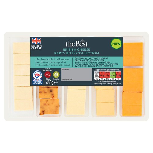 Morrisons The Best British Cheese Party Bites Collection