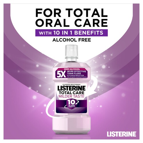 Listerine Total Care Milder Taste Mouthwash