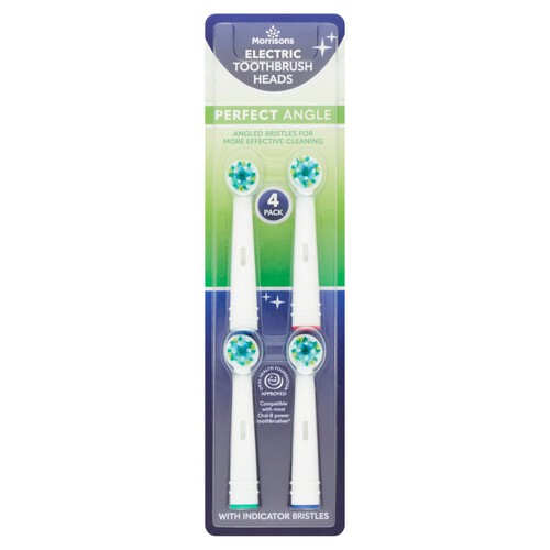 Morrisons Perfect Angle Electric Replacement Toothbrush Heads 