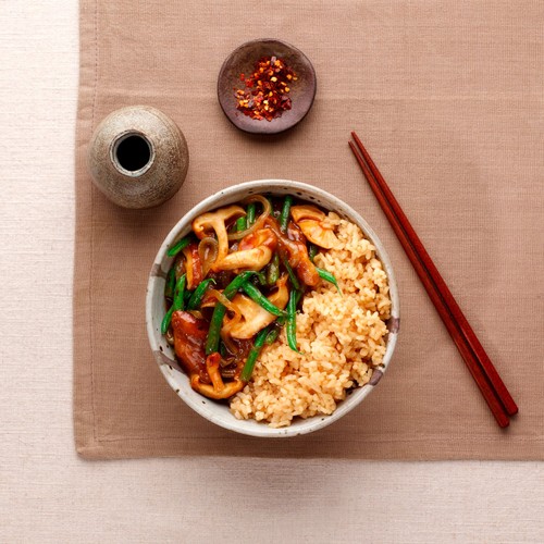 Tilda Microwave Soy & Ginger Sticky Medium Grain Rice   250g